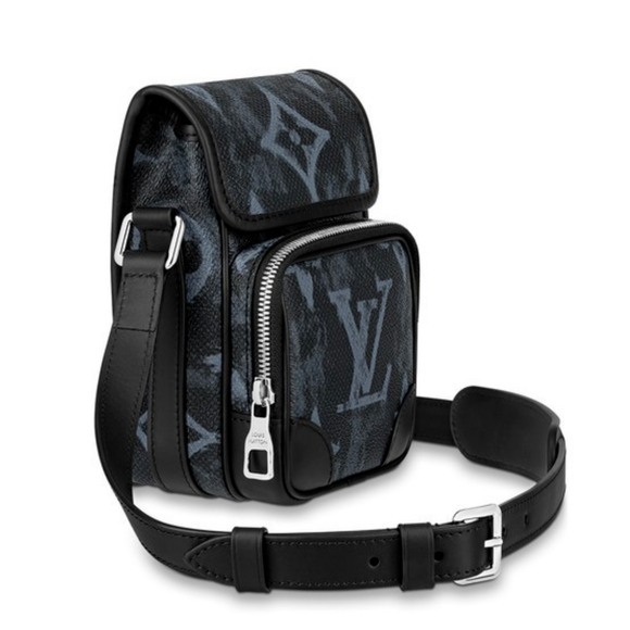 Louis Vuitton Nano Amazon Messenger Monogram Pastel Black Shoulder Crossbody Bag - Picture 3 of 11